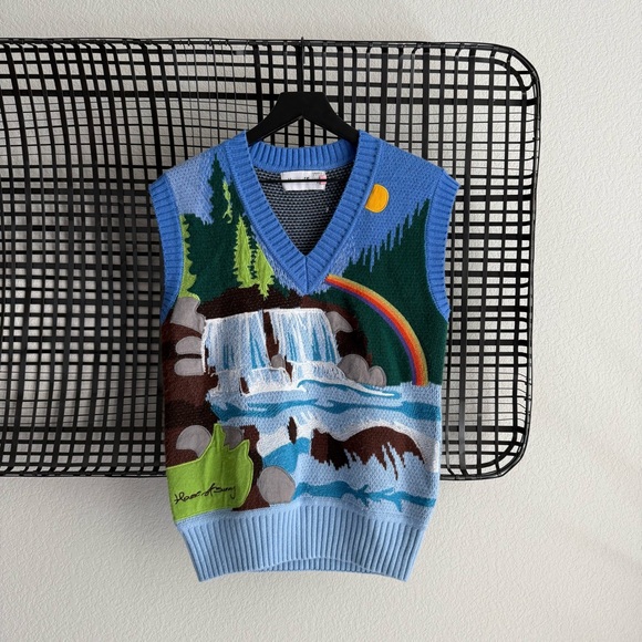 House of sunny chasing waterfalls sweater vest - Picture 2 of 11